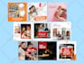 design creative instagram facebook post design