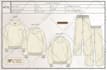 design trendy varsity and quilted jacket and tech pack