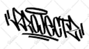 make custom type font graffiti tagging handstyle