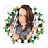 design awesome vector vexel art cartoon portrait