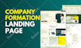 high converting elementor landing pages, clean UI, figma to wordpress rebuild
