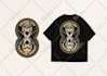 create awesome illustration old school tshirt design