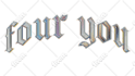 design 3d chrome typography and animation for your brand