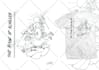 design vintage retro illustration for t shirt or merchandise