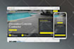 develop construction company website using wordpress