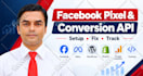 setup fix facebook pixel capi GTM ga4 ecommerce tracking