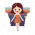 create cute fairy illustration