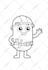 design stylized cute cartoon 3d characters illustration