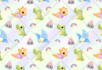 create a cute unique seamless pattern