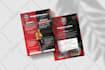 do flyer design, motion flyer or animated flyer or leaflet