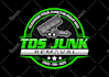design junk removal logo with copyright