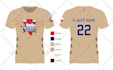 do custom jersey design or sportswear jersey for sublimation