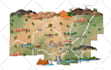 create a detailed digital map illustration of your property or venue