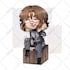 draw a character in cute chibi style