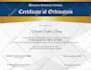 do professional award certificate design