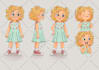 create professional character design sheets and turnarounds