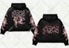 create custom design y2k grunge streetwear shirt design with mockup