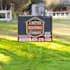 design political campaign and yard sign