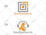make 3 luxurious logo with free social media kit