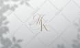 create elegant wedding logo, initials or monogram