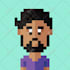 create a pixel art 8 bit avatar for you