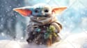 create unique christmas  illustration in ai art format
