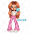draw you as cartoon bratz doll character based on your ideas