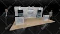 design 3d trade show stand, expo stand or a booth