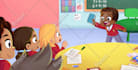 create children story book illustration, picture book