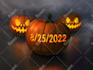 create an image of a pumpkin carved with your logo, business, or family name