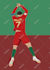 draw your favorite football player into cartoon