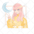 create a custom anime illustrated t shirt design