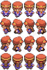 create pokémon trainer sprites pixel art