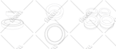 draw vector line art illustration image, product in 5hours