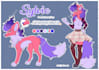 draw ref sheet for your furry fursona character