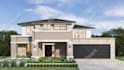 create 3d exterior, facade for house