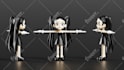 design stylized 3d character models with rigging for games and animation