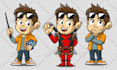 create cartoon mascot character design