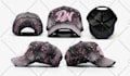 create custom hat trucker, snapback, cap, dad, etc tech pack