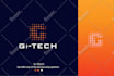 design startup tech, company, technology, and app logo