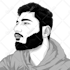 make black and white vector face