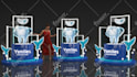create design 3d trade show booth, exhibition booth, stand