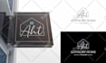 design luxury elegant monogram initial letters logo for real estate, clothing