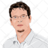 doing your image with simple cartoon color style