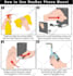 draw high quality instruction manual step by step guide for your product