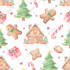 create unique hand drawn watercolor seamless patterns