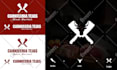 make a professional butcher logo design