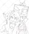 draw hazbin hotel characters and oc