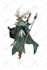 draw anime art or game character for you