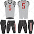 designs manufacturing bags cap arm football uniforms